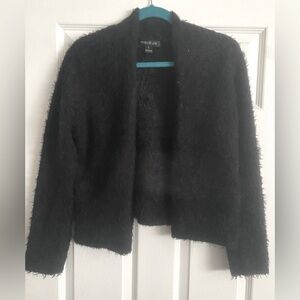 Warm & Fuzzy Black Jacket